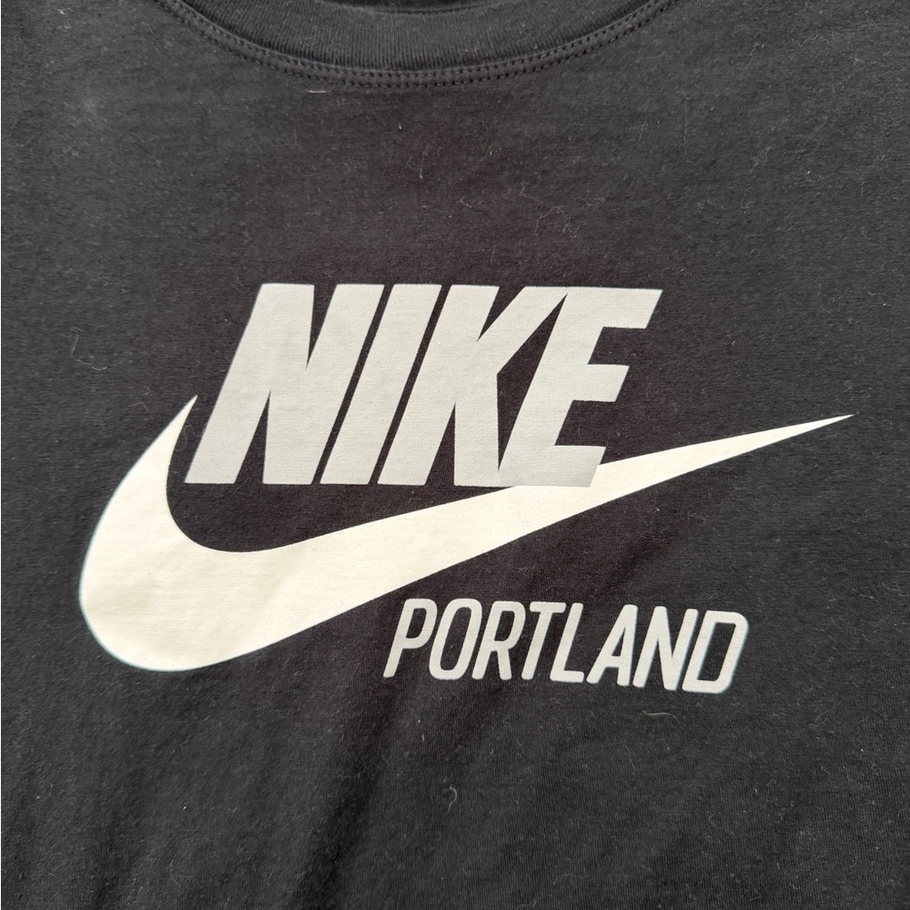 Nike Black and White Portland Tee